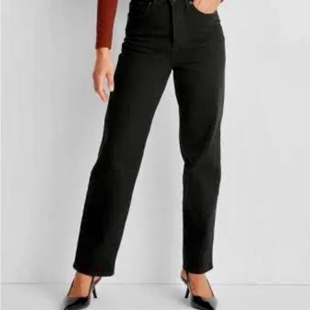 NWT Universal Thread Black Straight Leg Jeans
